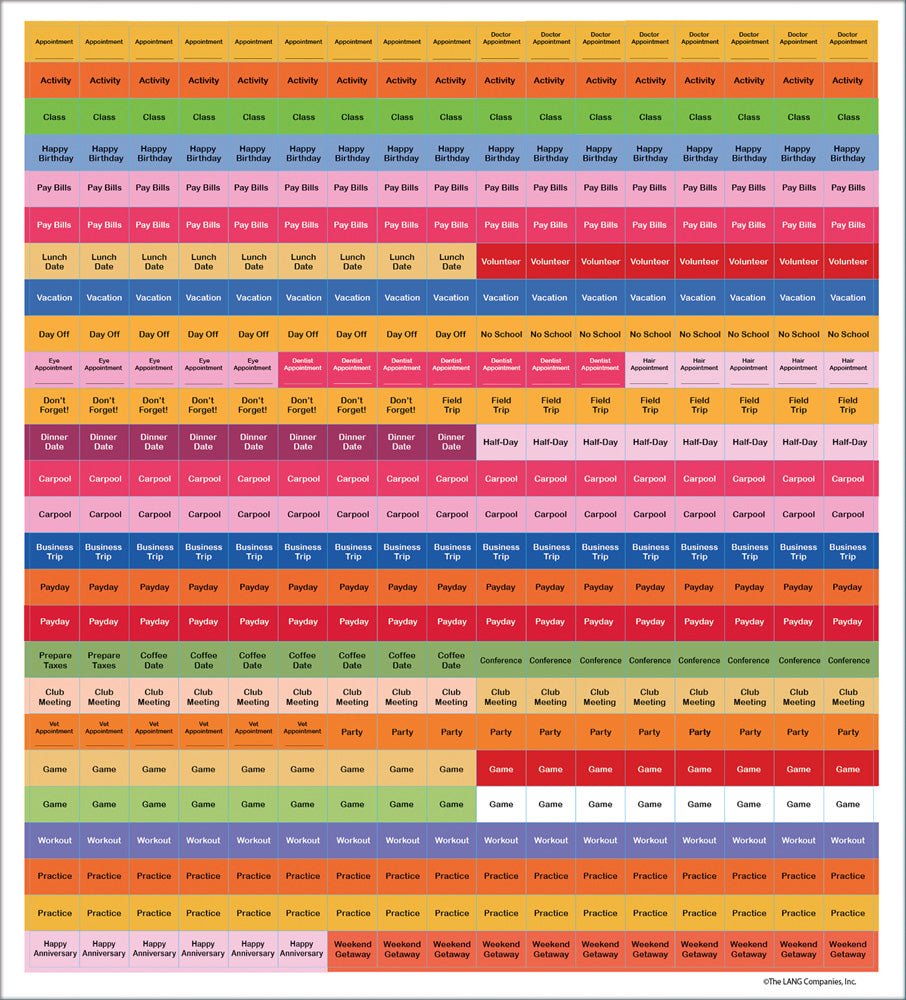 Family Plan It 206 Wall Calendar