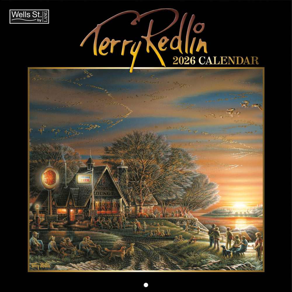 Terry Redlin 2026 12x12 Wall Calendar
