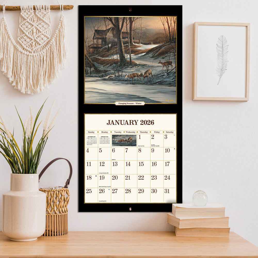 Terry Redlin 2026 12x12 Wall Calendar
