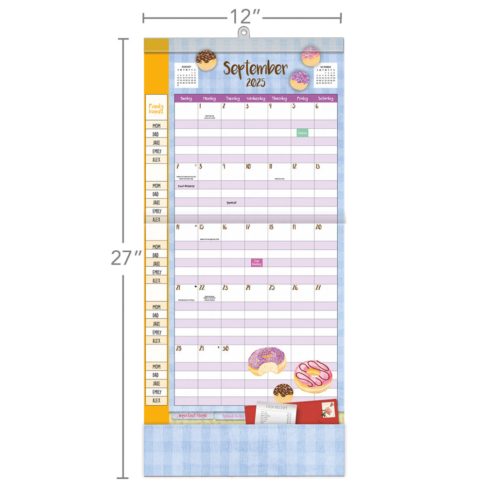 Family Plan It 206 Wall Calendar