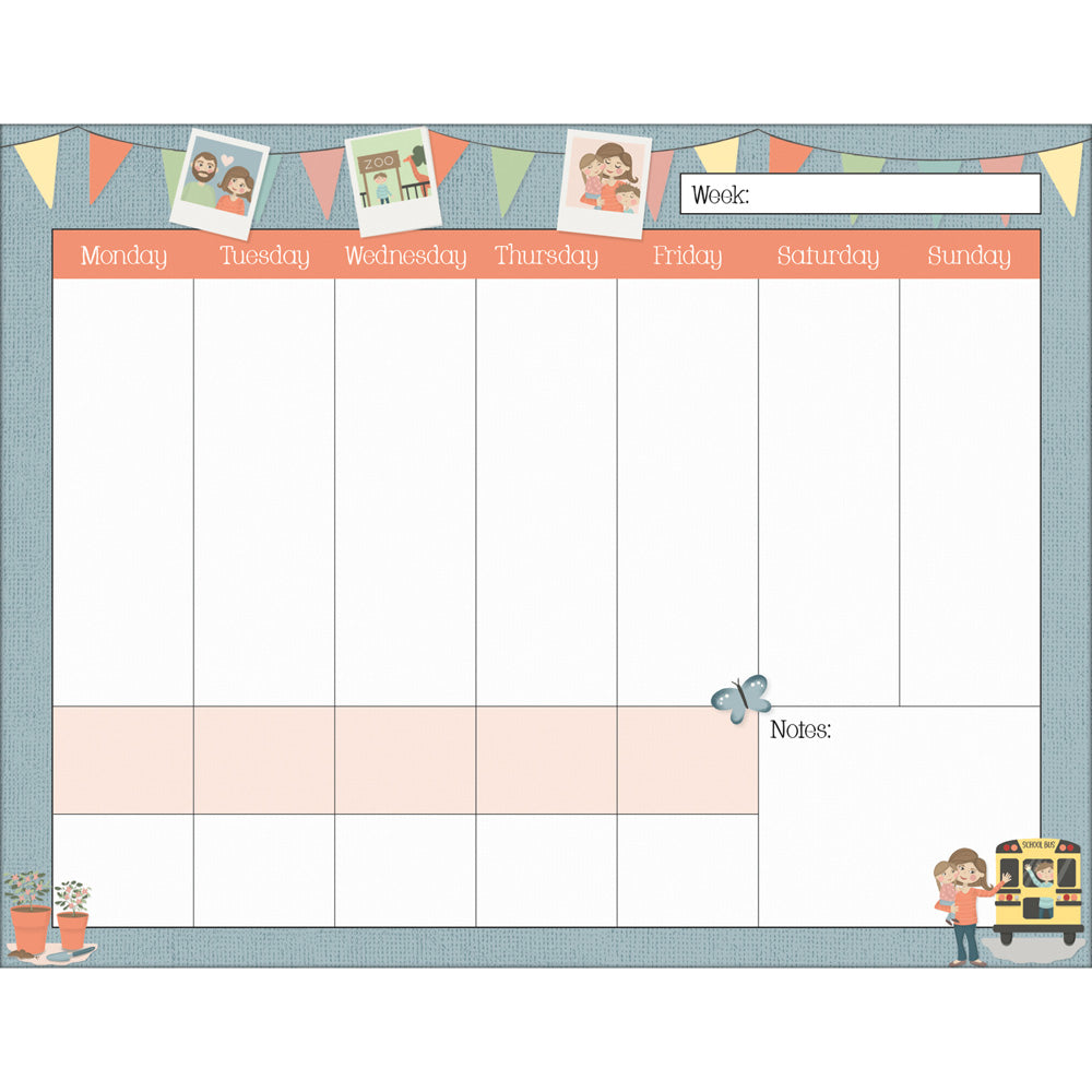 Mom's Plan It 206 Wall Calendar
