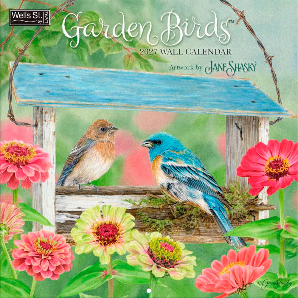 Garden Birds 2027 Square WSBL
