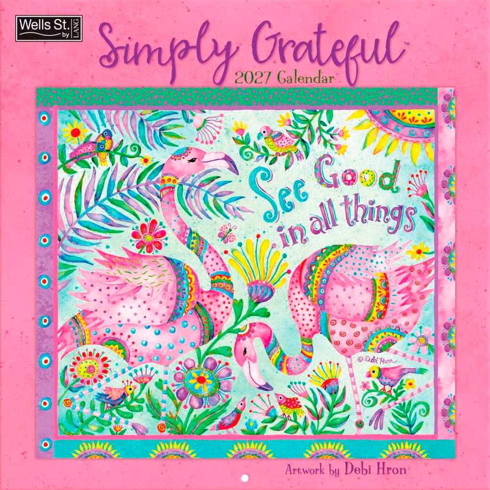 Simply Grateful 2027 Square WSBL