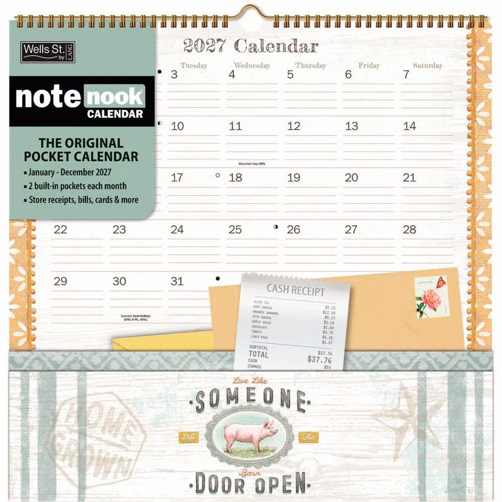 Farm Fresh 2027 Note Nook 12x12 WSBL