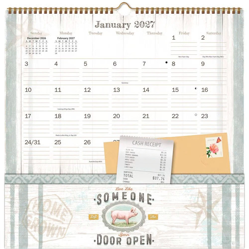 Farm Fresh 2027 Note Nook 12x12 WSBL