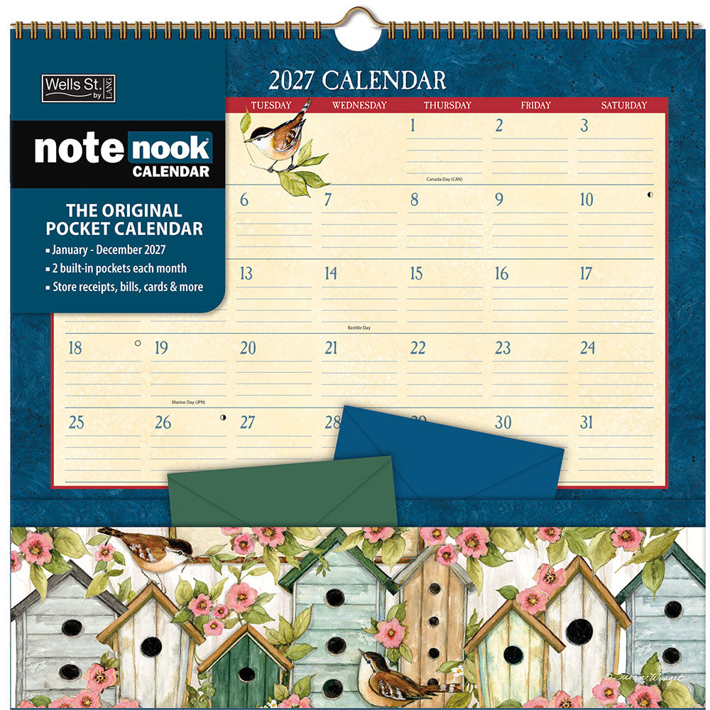 Heart & Home 2027 Note Nook 12x12 WSBL
