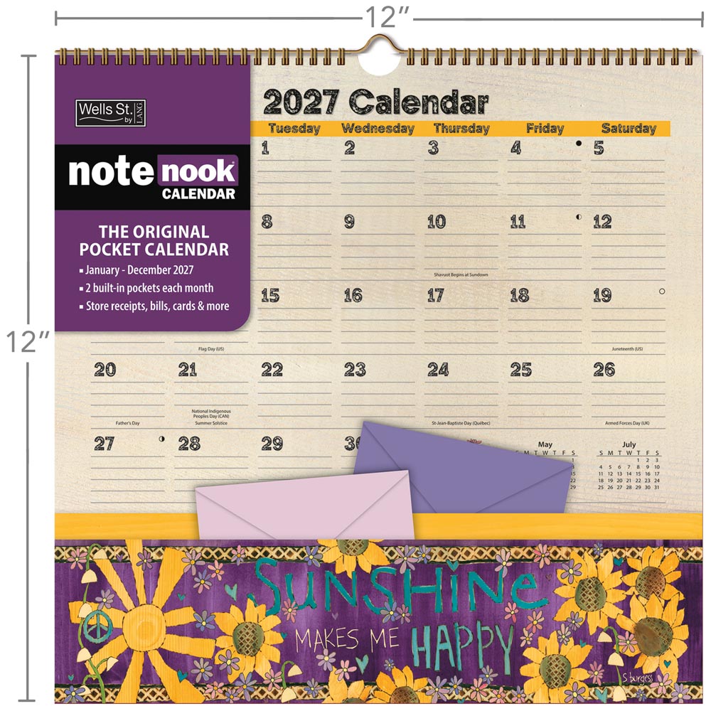 Peace Of Life Note Nook 2027 Square Wsbl