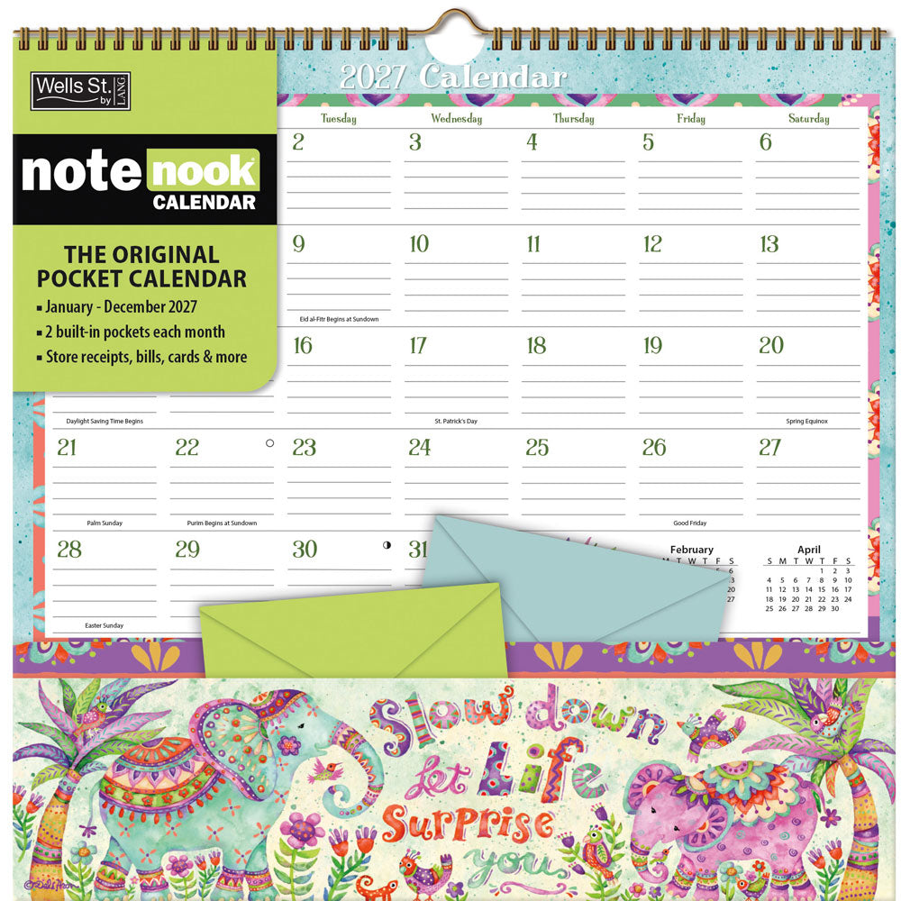 Simple Inspirations Note Nook 2027 Square Wsbl