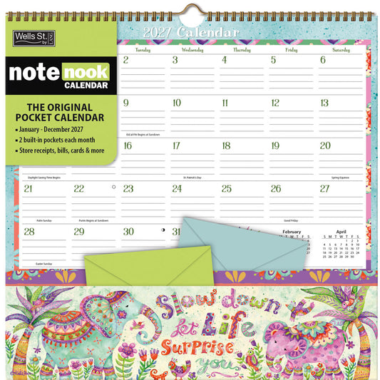 Simple Inspirations Note Nook 2027 Square Wsbl