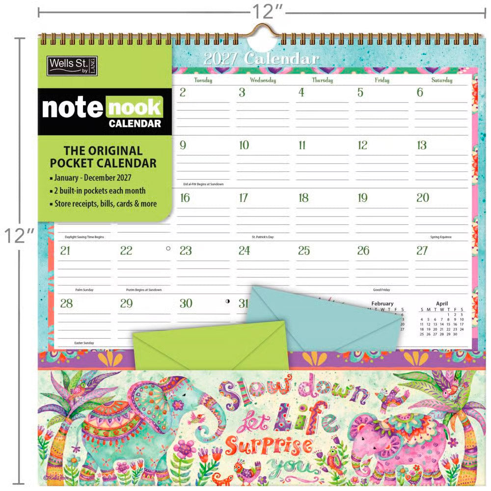 Simple Inspirations Note Nook 2027 Square Wsbl