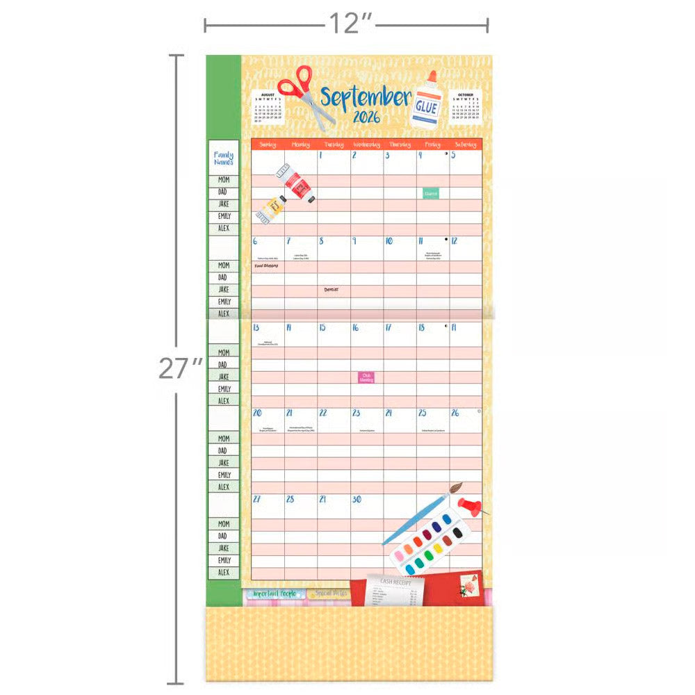 Family Plan-It 2027 Square WSBL
