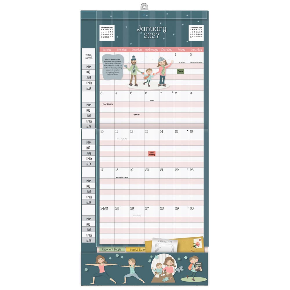 Mom's Plan-It 2027 Square WSBL
