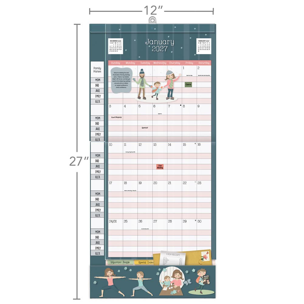 Mom's Plan-It 2027 Square WSBL