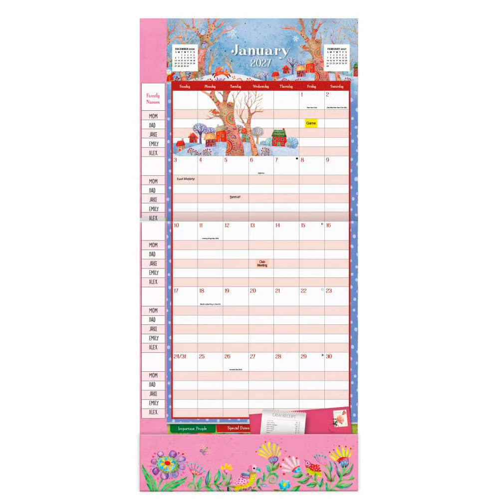 Simply Grateful 2027 Plan It Square Wsbl