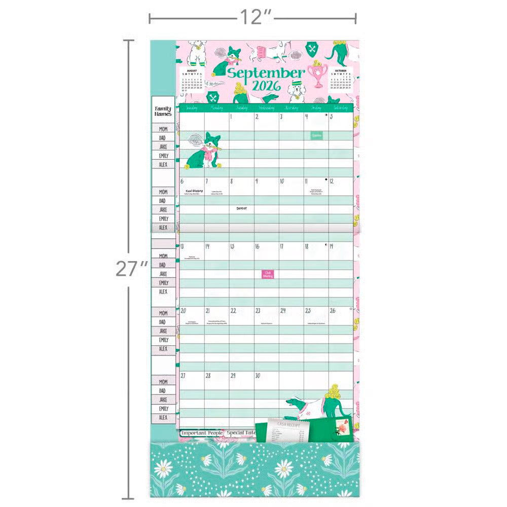 Pawsome Pets Plan-it 2027 Square WSBL