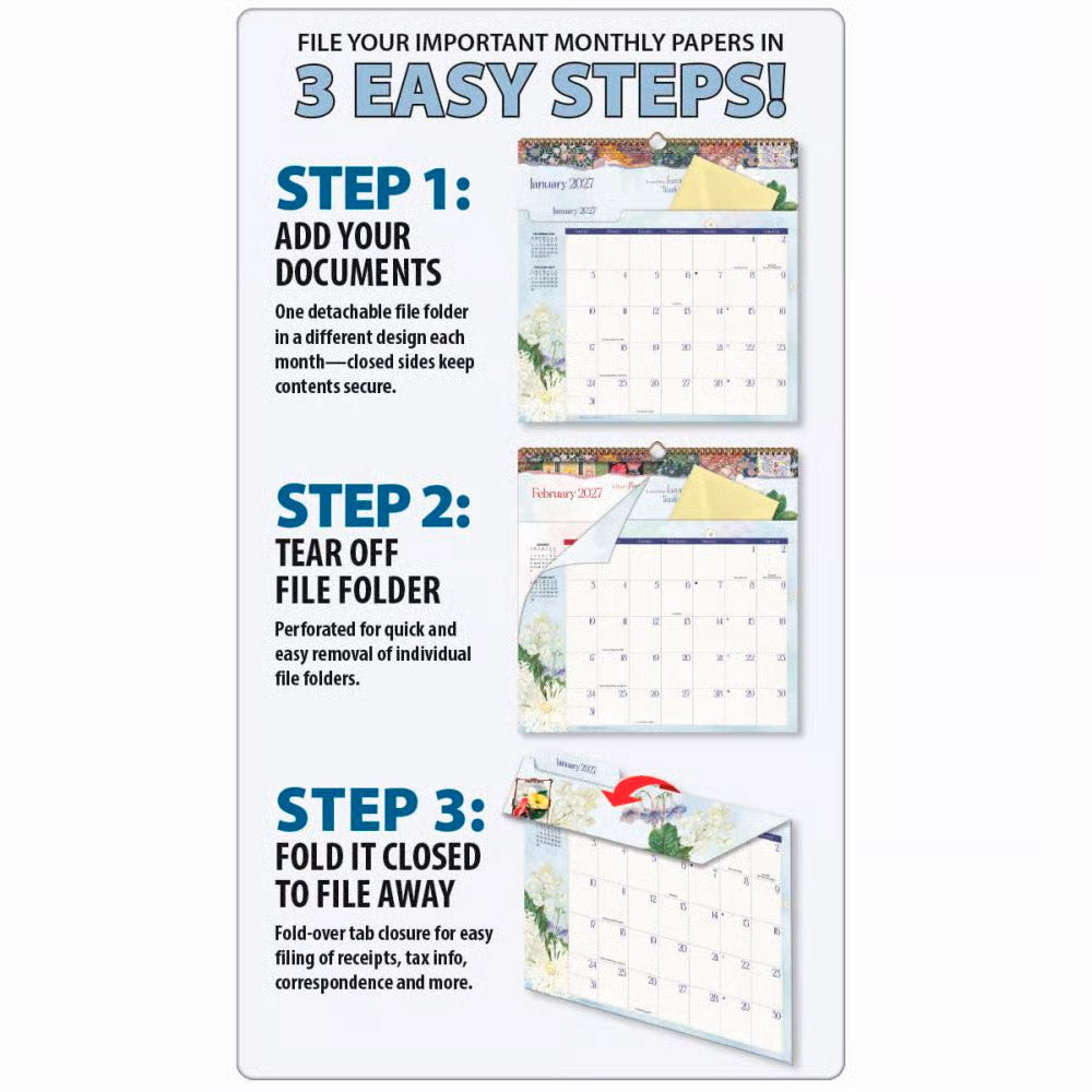 Botanical Garden File-It Square Wsbl