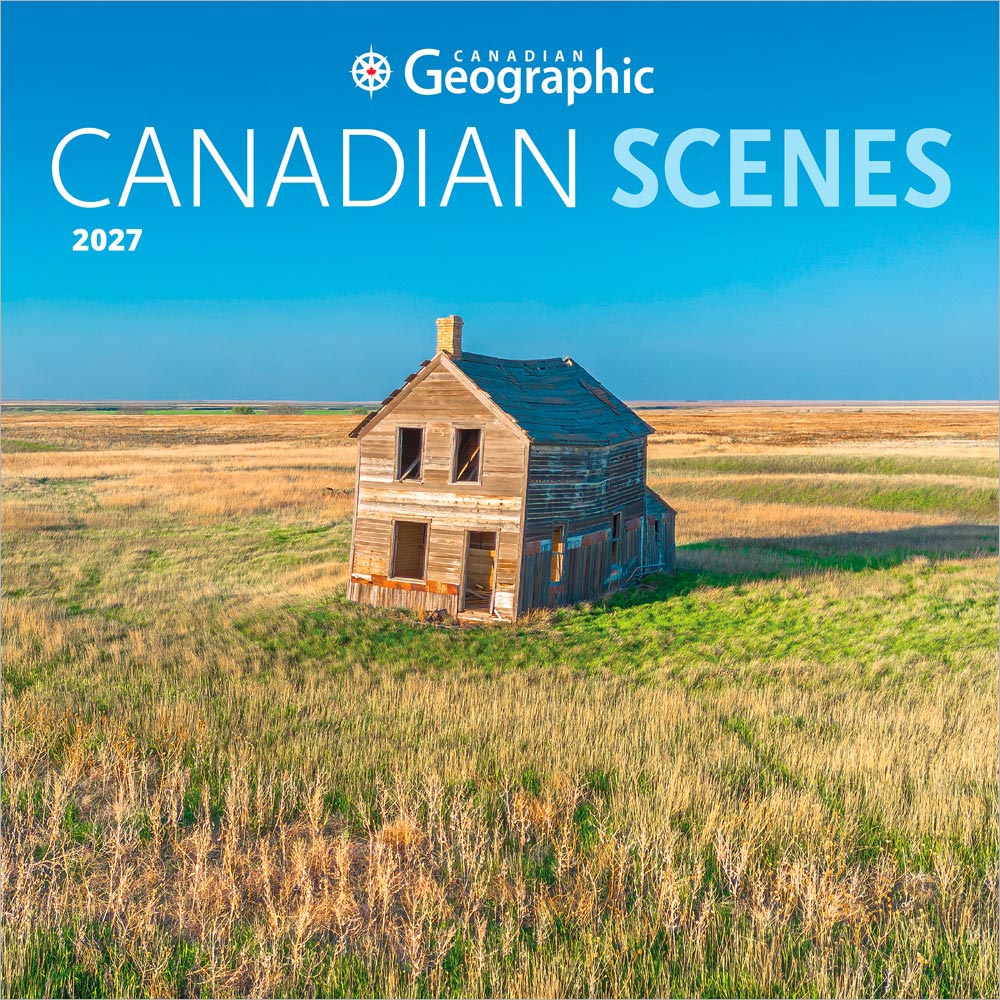 Canadian Geographic Scenes OFFICIAL | 2027 12 x 24 Inch (Hanging) Monthly Square Wall Calendar