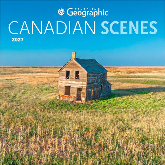 Canadian Geographic Scenes OFFICIAL | 2027 12 x 24 Inch (Hanging) Monthly Square Wall Calendar