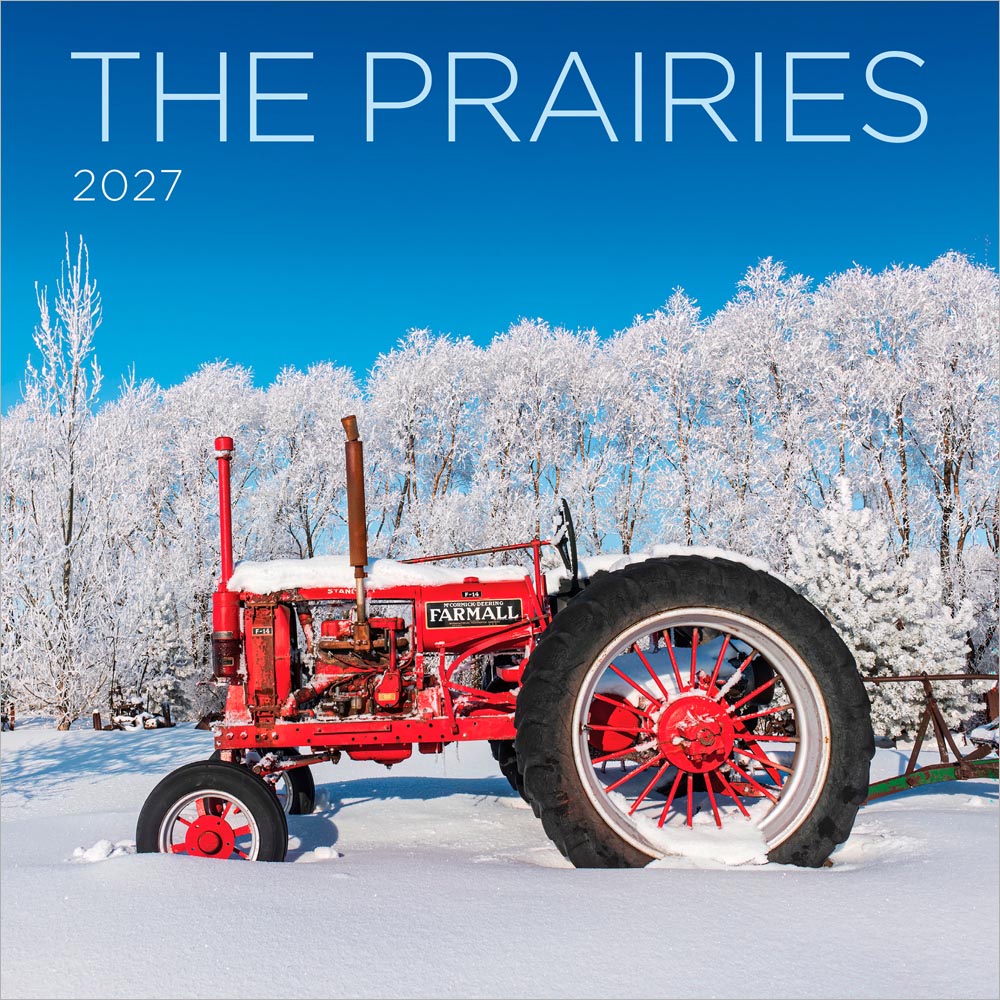 The Prairies | 2027 7 x 14 Inch (Hanging) Monthly Mini Wall Calendar