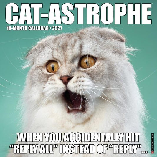 Cat-astrophe 2027 Wall Calendar