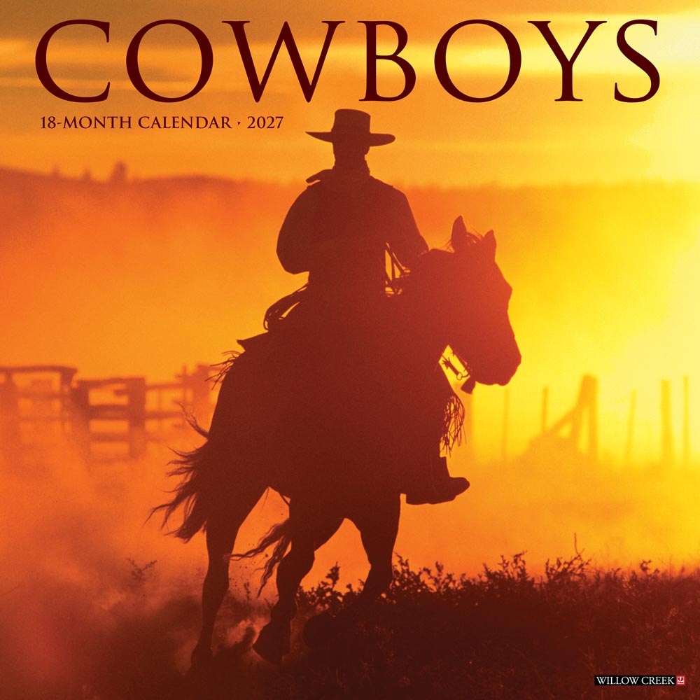 Cowboys  2027 Wall Calendar