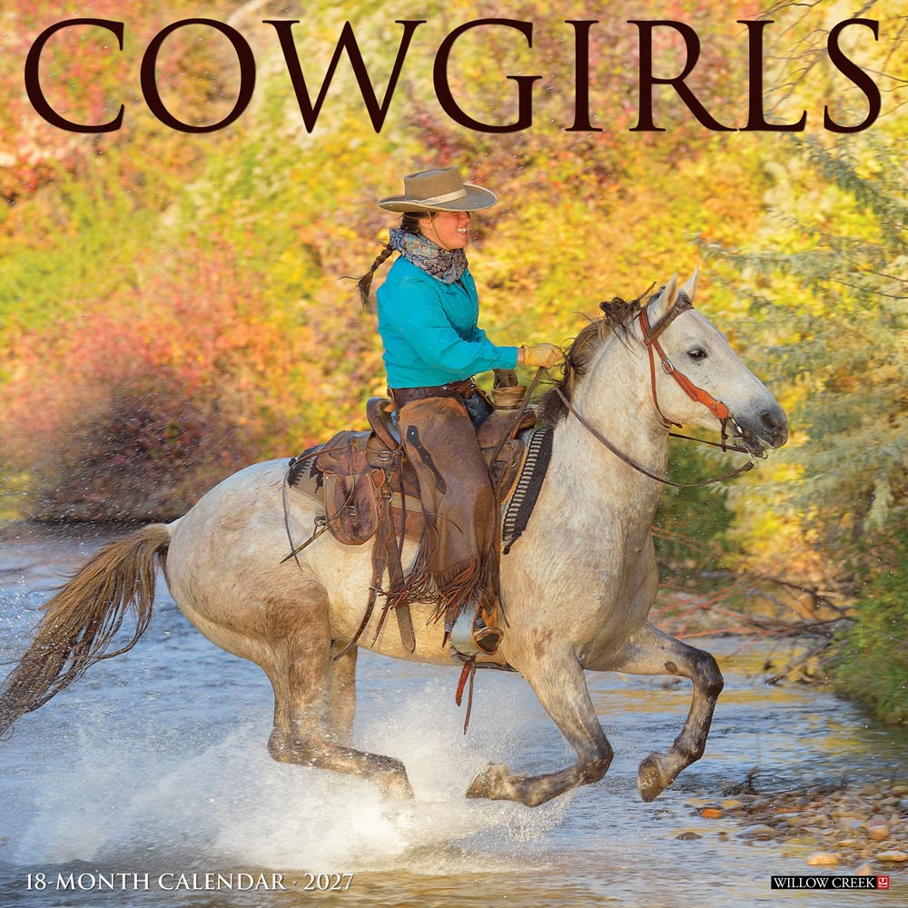Cowgirls 2027 Wall Calendar