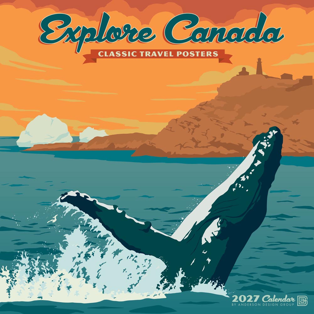 Explore Canada (ADG) 2027 Wall Calendar