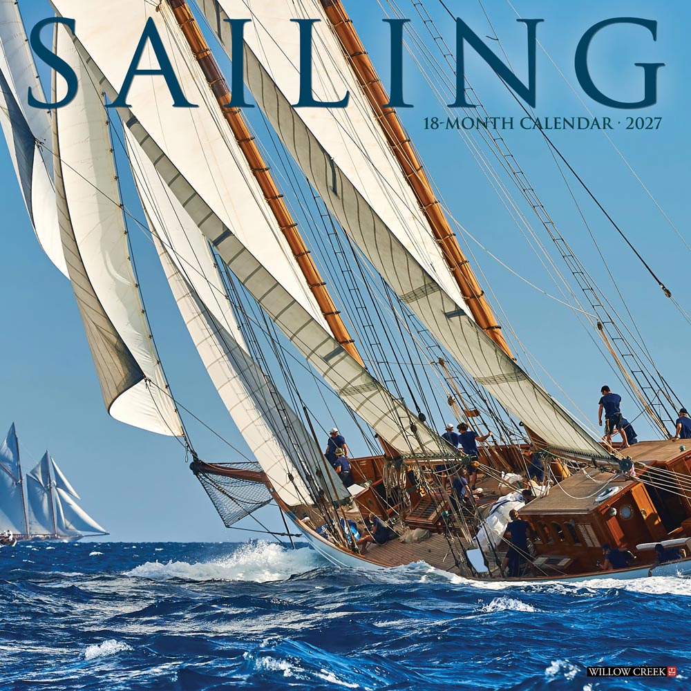 Sailing 2027 Wall Calendar