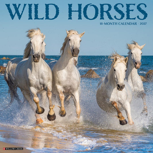Wild Horses 2027 Wall Calendar