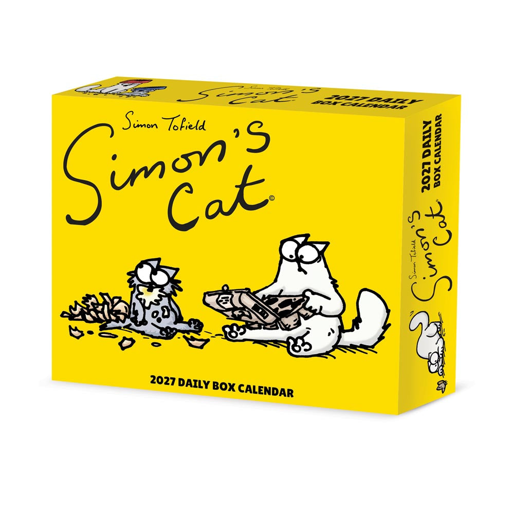 Simon's Cat 2027 Box Calendar