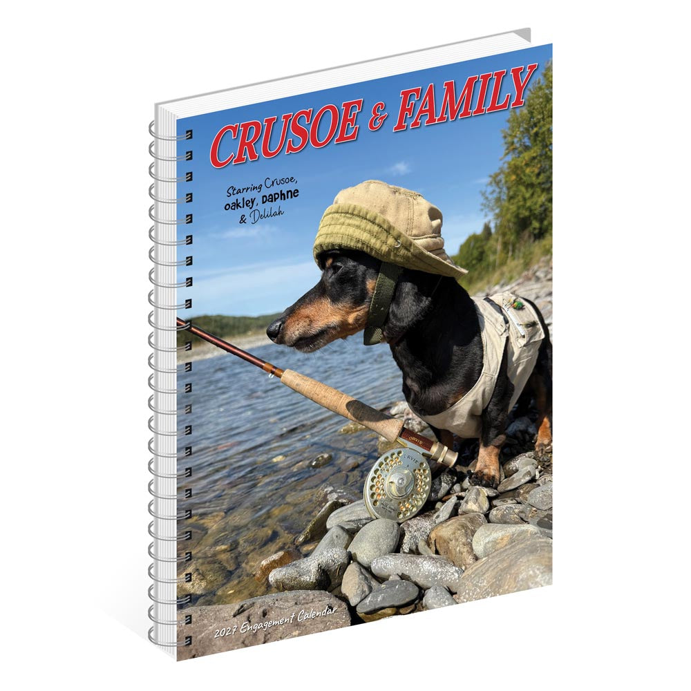 Crusoe the Celebrity Dachshund 2027 Engagement Calendar