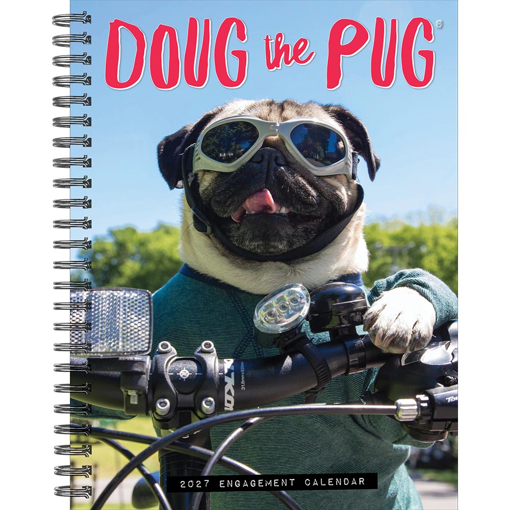 Doug the Pug 2027 Engagement Calendar