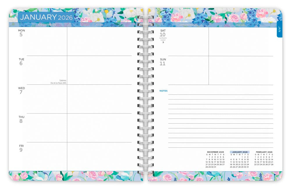 House of Turnowsky OFFICIAL | 2026 6 x 7.75 Inch Weekly Desk Planner | Foil Stamped Cover