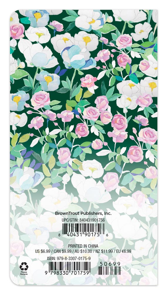 House of Turnowsky OFFICIAL | 2026-2027 3.5 x 6.5 Inch Two Year Monthly Pocket Planner Calendar | Foil Stamped Cover