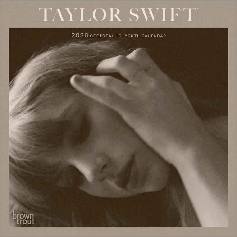 Taylor Swift OFFICIAL | 2026 7 x 14 Inch (Hanging) Monthly Mini Wall Calendar