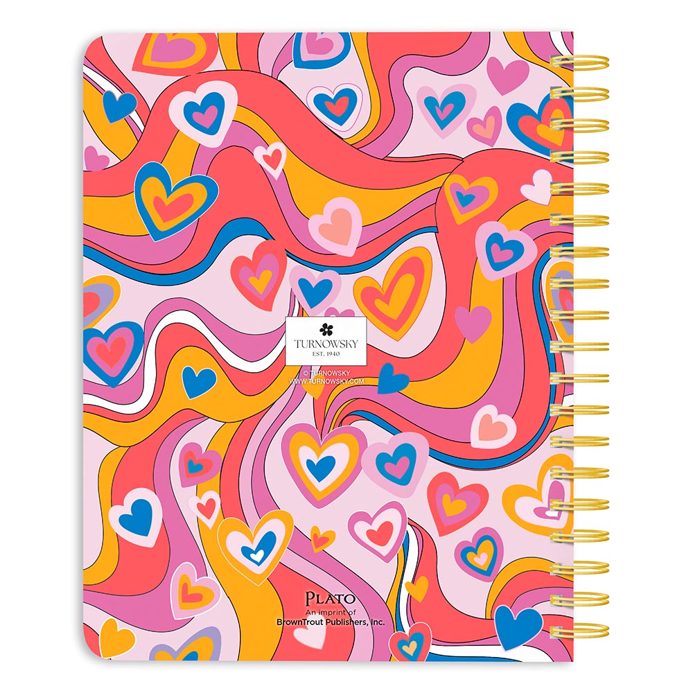 House of Turnowsky OFFICIAL | 2027 6 x 7.75 Inch 18 Months Weekly Desk Planner | Foil Stamped Cover | July 2026 - December 2027