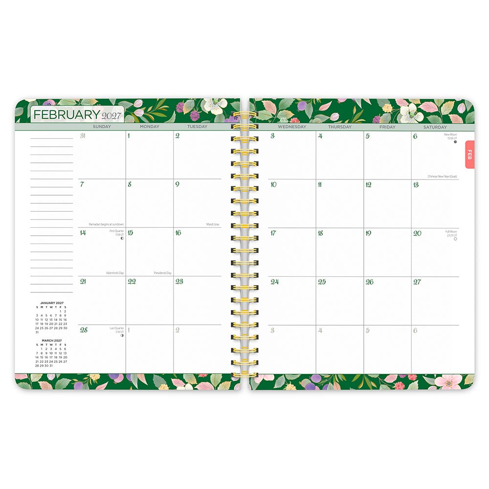 House of Turnowsky OFFICIAL | 2027 6 x 7.75 Inch Weekly Desk Planner | Foil Stamped Cover