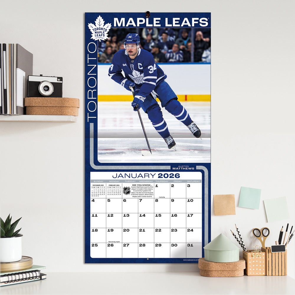 NHL Elite 2026 12x12 Wall Calendar
