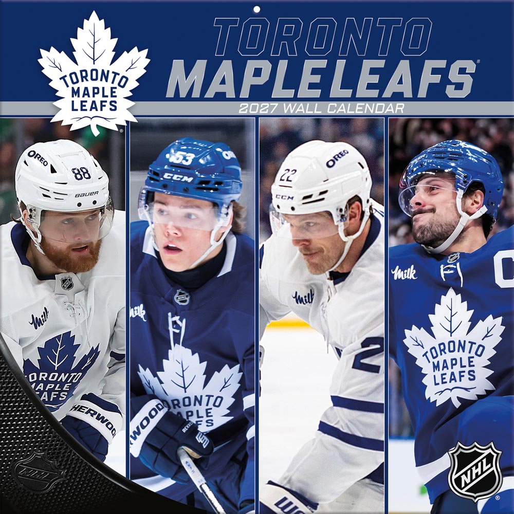 Toronto Maple Leafs 2027 12X12 Team Wall Calendar Turner
