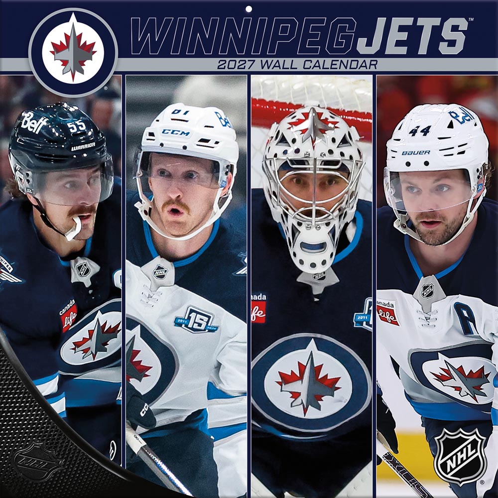Winnipeg Jets 2027 12X12 Team Wall Calendar Turner