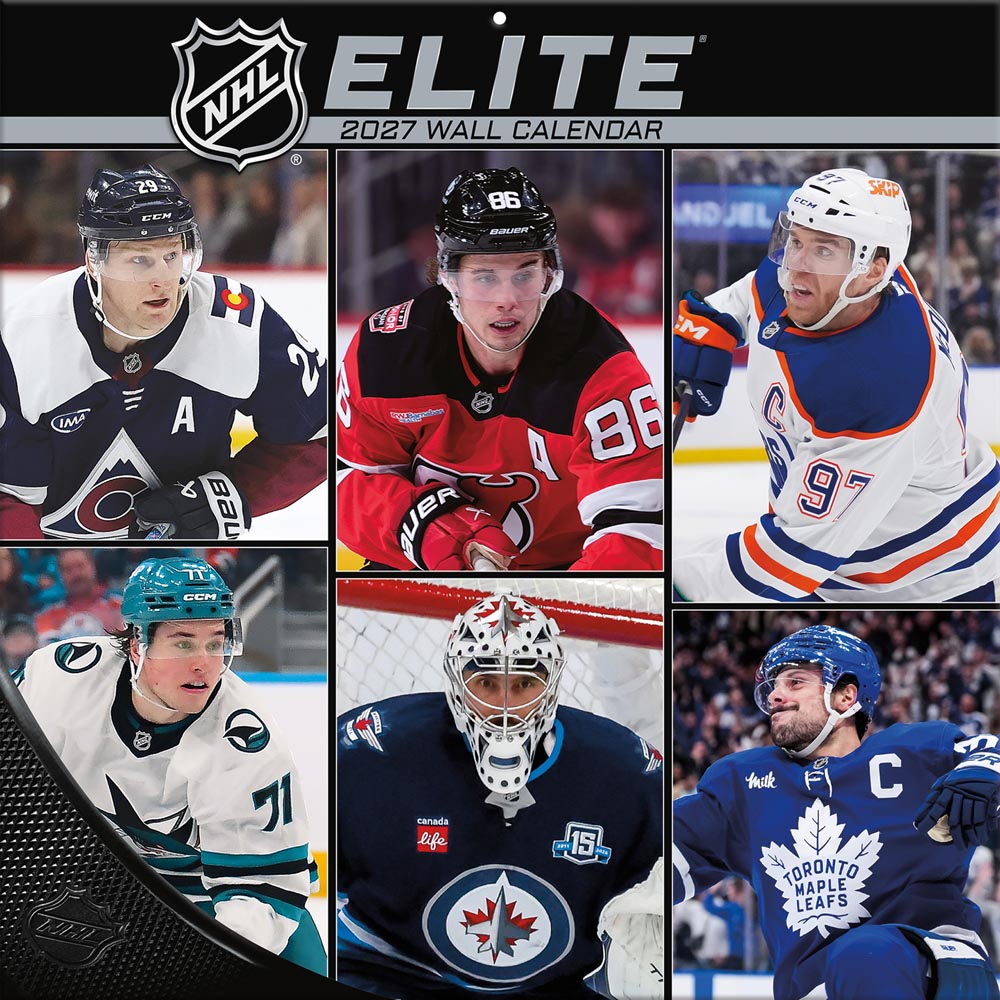 Nhl Elite 2027 12X12 Wall Calendar Turner