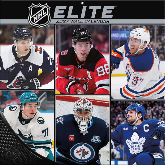 Nhl Elite 2027 12X12 Wall Calendar Turner