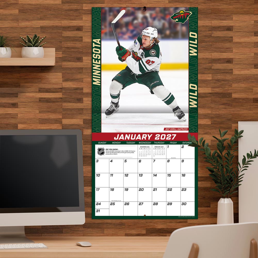 Nhl Elite 2027 12X12 Wall Calendar Turner
