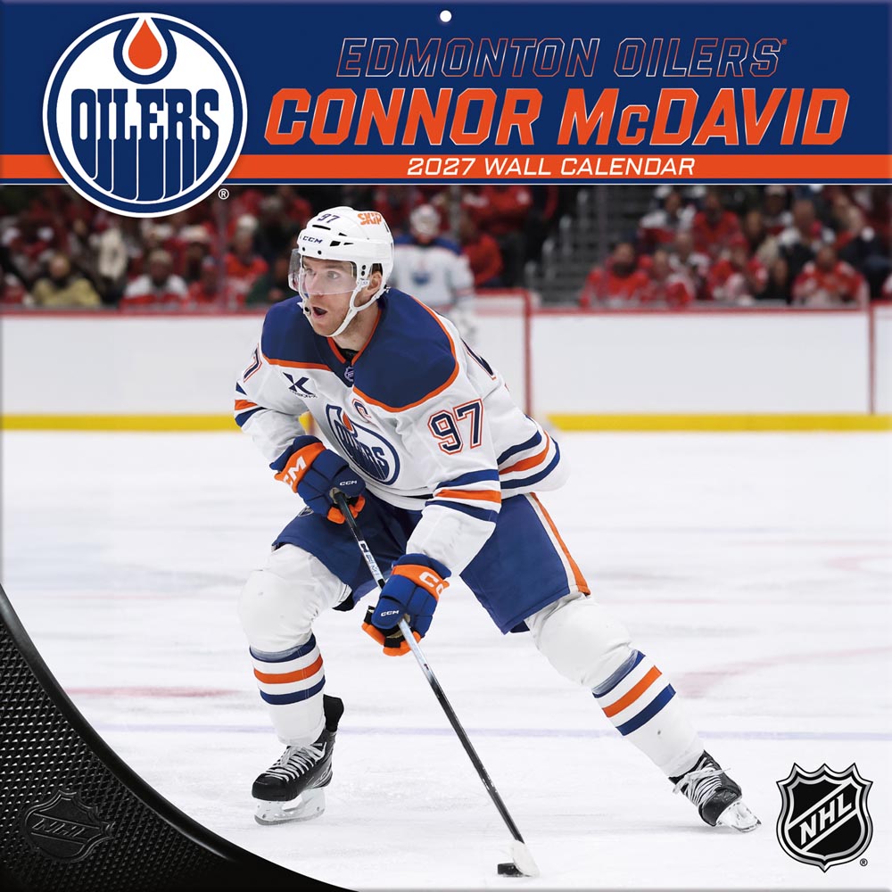 Connor Mcdavid 2027 12X12 Player Wall Calendar Turner