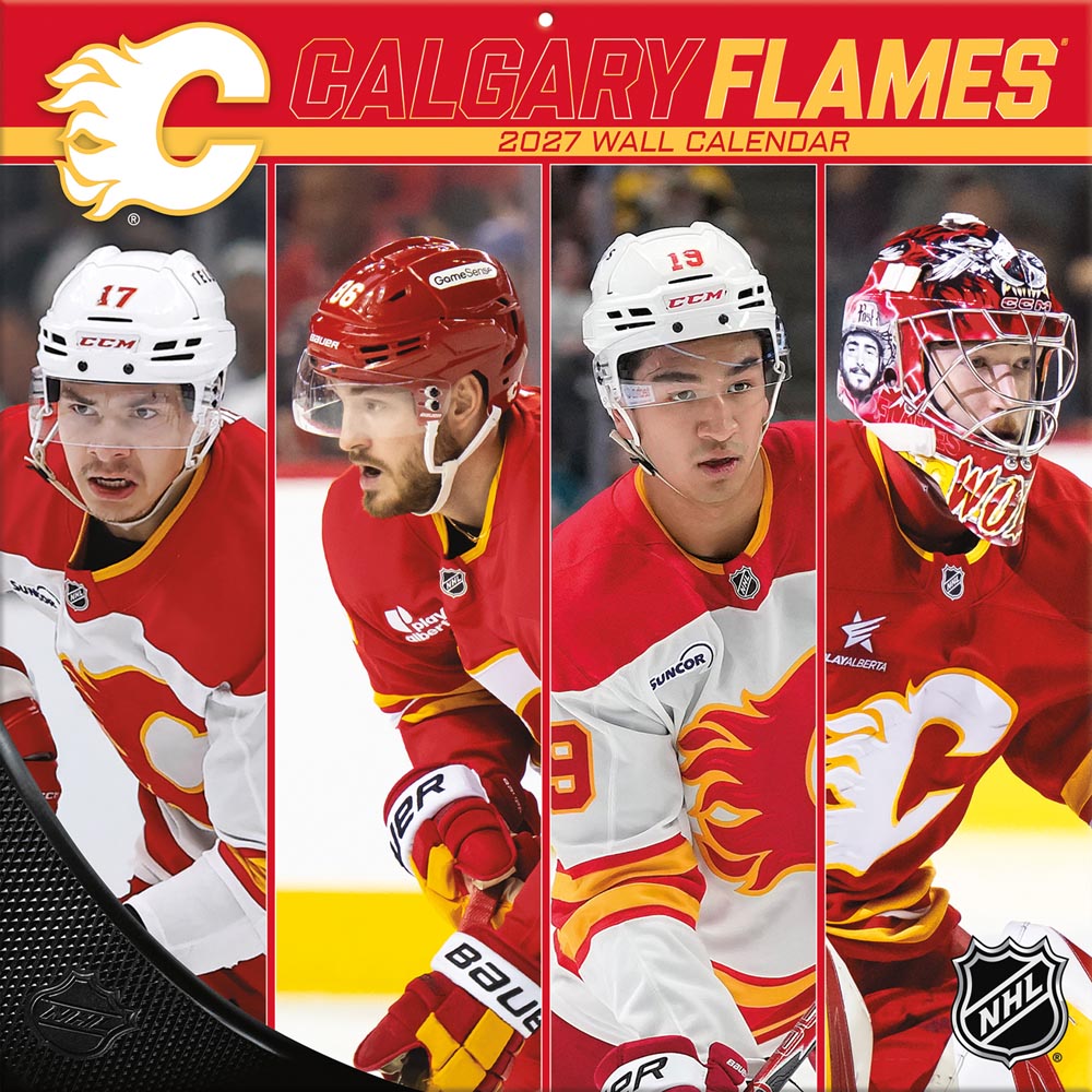 Calgary Flames 2027 12X12 Team Wall Calendar Turner