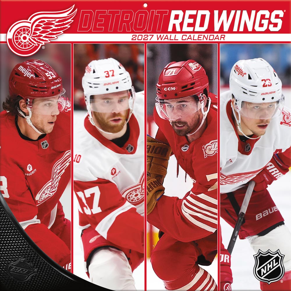 Detroit Red Wings 2027 12X12 Team Wall Calendar Turner