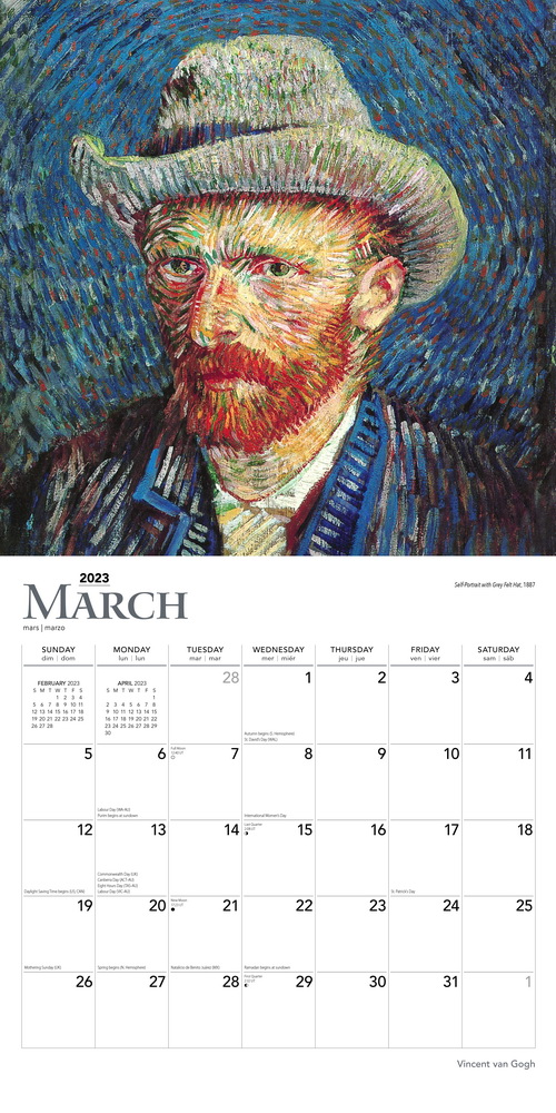 2024 Vincent Van Gogh Wall Calendar – MoMA Design Store