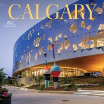 Calgary | 2025 12 x 24 Inch Monthly Square Wall Calendar