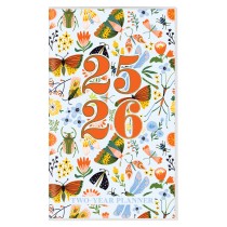 Fun Pattern | 2025-2026 3.5 x 6.5 Inch Two Year Monthly Pocket Planner