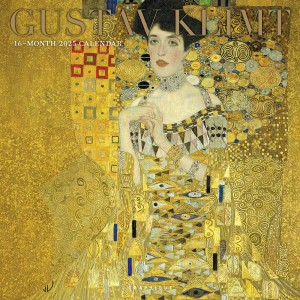 Klimt | 2025 12 x 24 Inch Monthly Square Wall Calendar